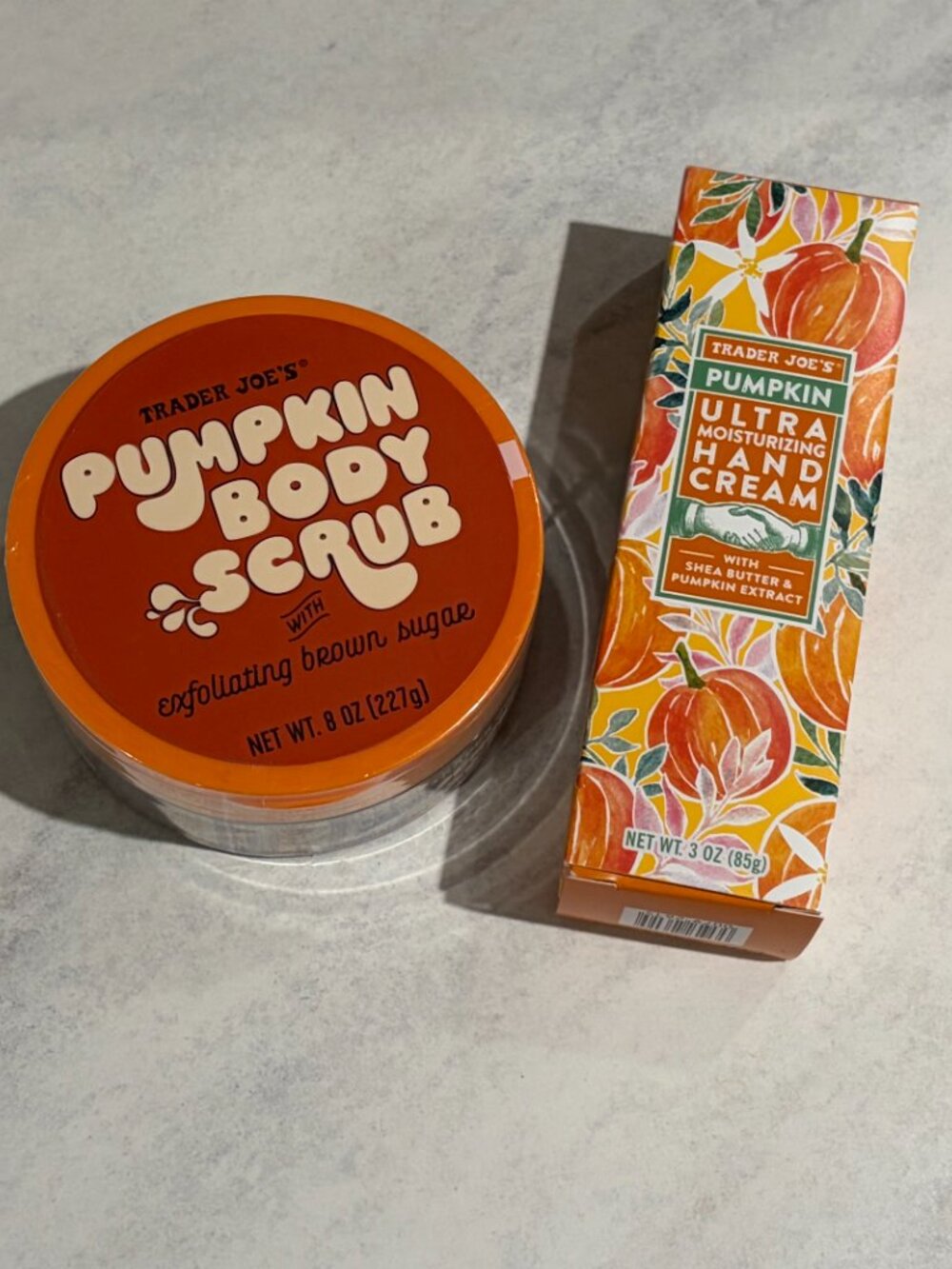 NEW - Trader Joe's Pumpkin Body Scrub & Pumpkin Hand Cream - Picture 7 of 7